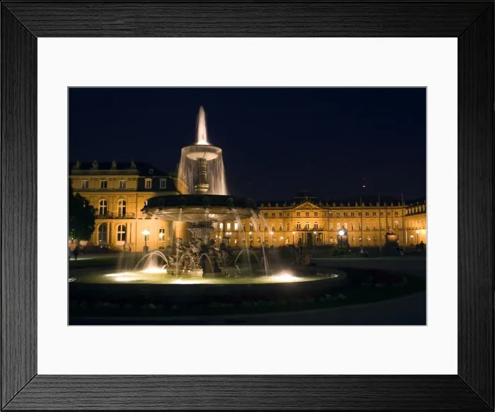 Framed Print : Neues Schloss at Schlossplatz (Palace square) Framed Print : Neues Schloss at Schlossplatz (Palace square)