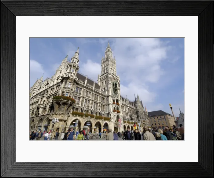 Framed Print : Neues Rathaus (New Town Hall) Framed Print : Neues Rathaus (New Town Hall)