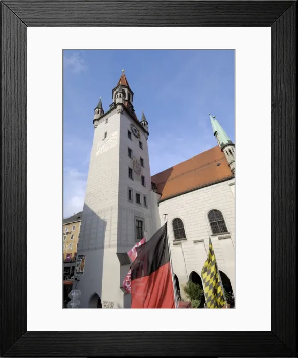 Framed Print : Altes Rathaus (Old Town Hall) Framed Print : Altes Rathaus (Old Town Hall)