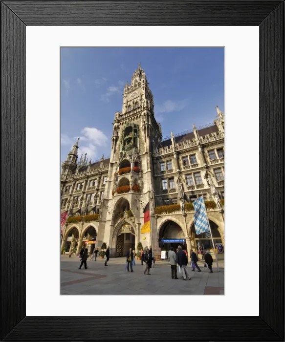 Framed Print : Neues Rathaus (New Town Hall) Framed Print : Neues Rathaus (New Town Hall)