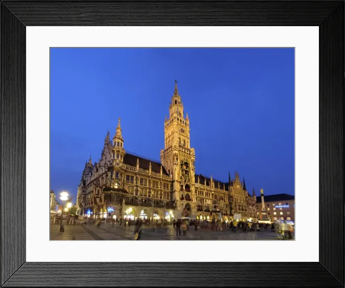 Framed Print : Neues Rathaus (New Town Hall) Framed Print : Neues Rathaus (New Town Hall)