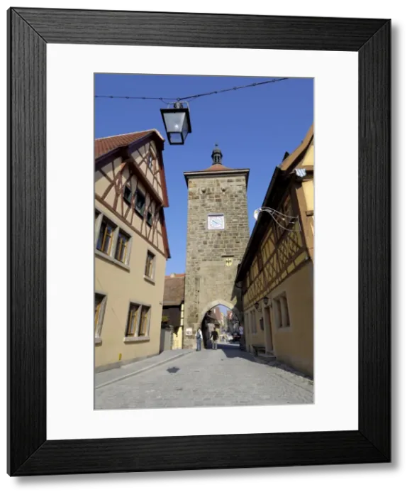 Framed Print : Spitalgasse looking towards the Siebersturm Framed Print : Spitalgasse looking towards the Siebersturm