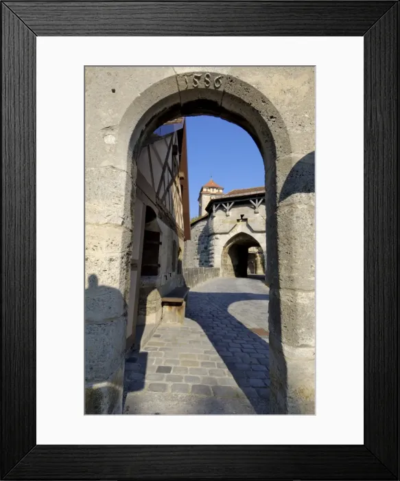 Framed Print : Spitalbastei or Spitaltor (Spital Bastion or Gate) Framed Print : Spitalbastei or Spitaltor (Spital Bastion or Gate)
