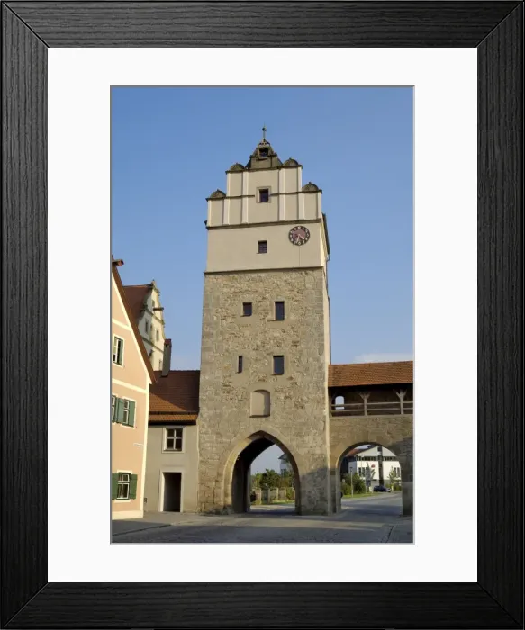 Framed Print : Nordlingertor (Nordlinger Gate) Framed Print : Nordlingertor (Nordlinger Gate)