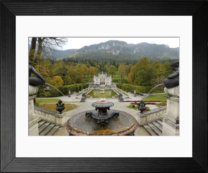 Framed Print : Schloss Linderhof Framed Print : Schloss Linderhof