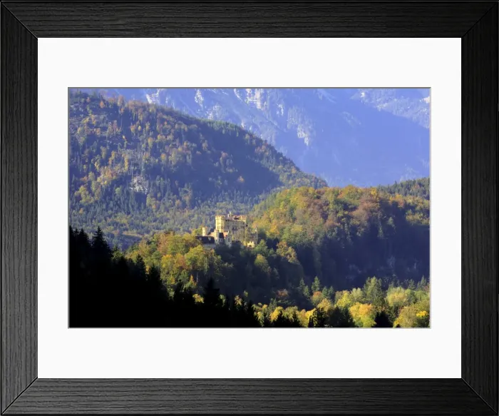 Framed Print : Schloss Hohenschwangau Framed Print : Schloss Hohenschwangau