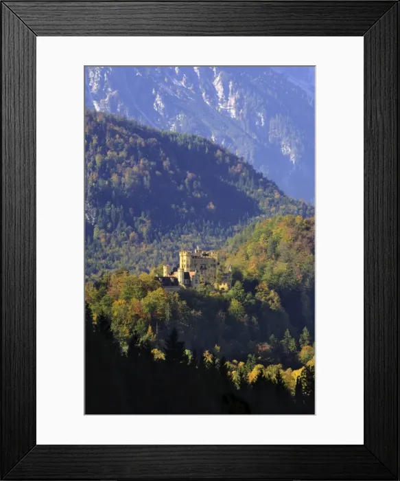 Framed Print : Schloss Hohenschwangau Framed Print : Schloss Hohenschwangau
