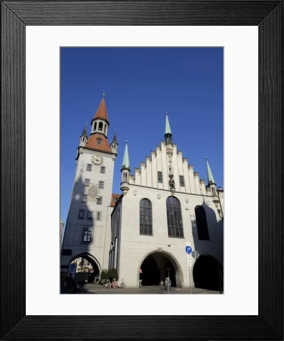 Framed Print : Altes Rathaus (Old Town Hall) Framed Print : Altes Rathaus (Old Town Hall)