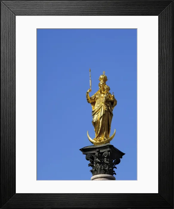 Framed Print : Statue of the Virgin Mary Framed Print : Statue of the Virgin Mary