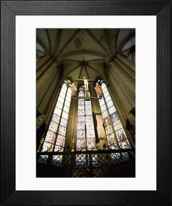 Framed Print : Interior, Cathedral Framed Print : Interior, Cathedral