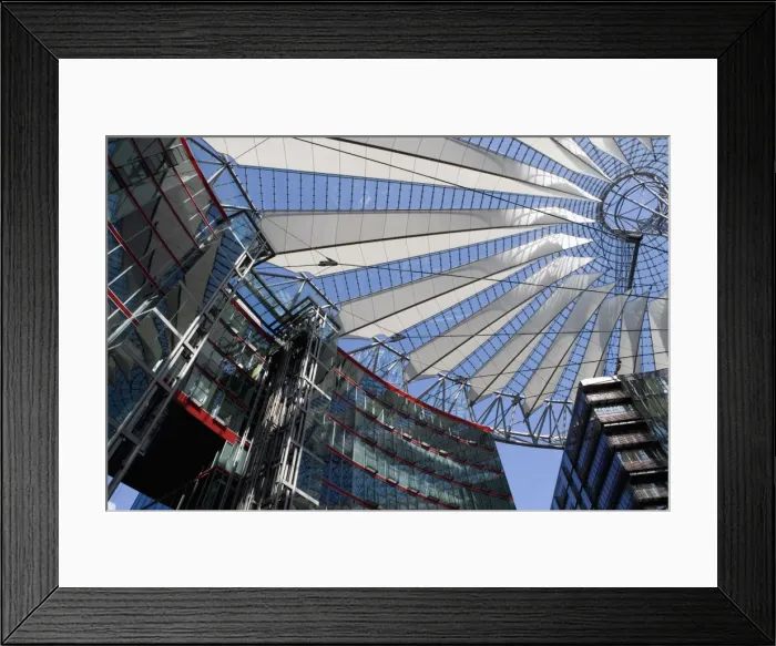 Framed Print : Sony Centre Framed Print : Sony Centre