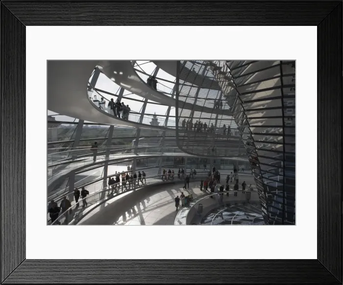 Framed Print : Dome, Reichstag Framed Print : Dome, Reichstag