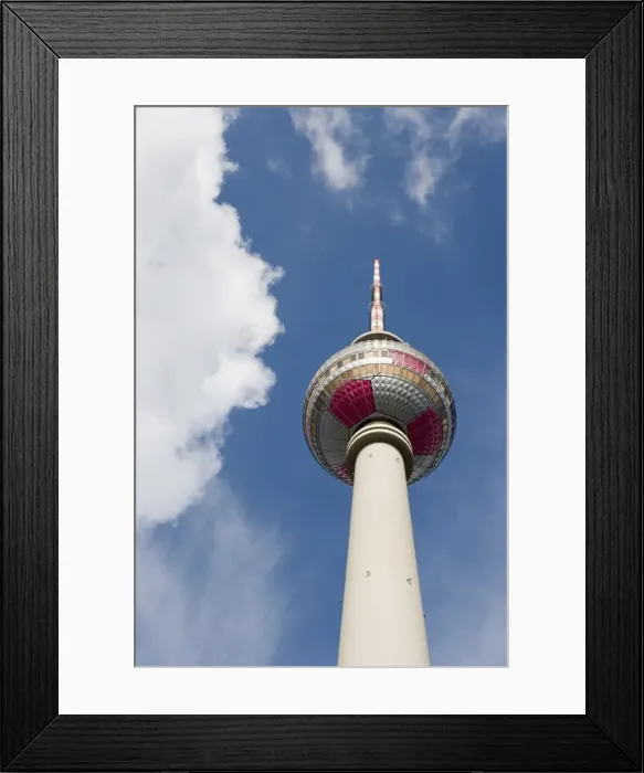 Framed Print : Fernsehturm Framed Print : Fernsehturm