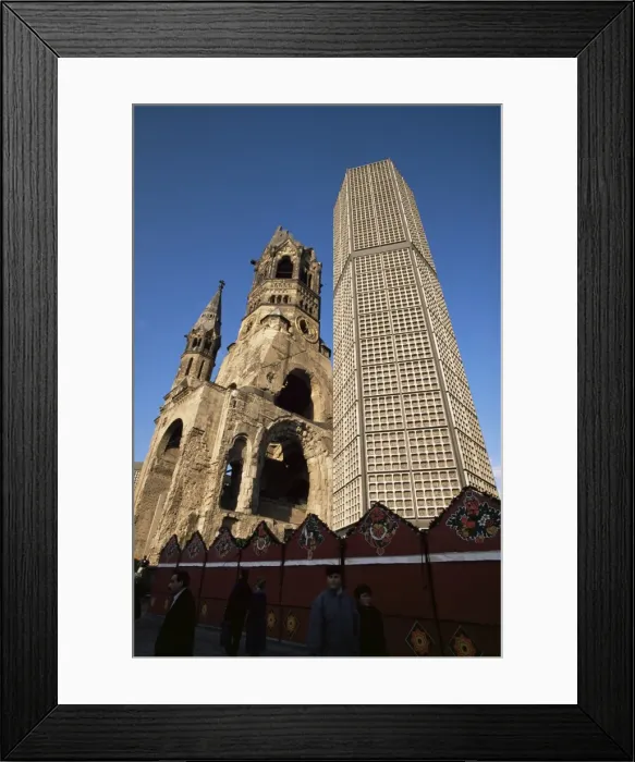 Framed Print : Kaiser Wilhelm Memorial church Framed Print : Kaiser Wilhelm Memorial church