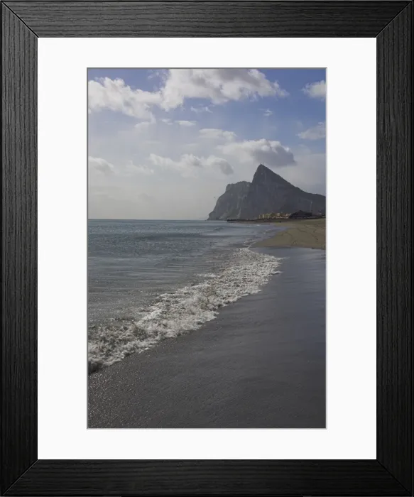 Framed Print : The Rock of Gibraltar Framed Print : The Rock of Gibraltar