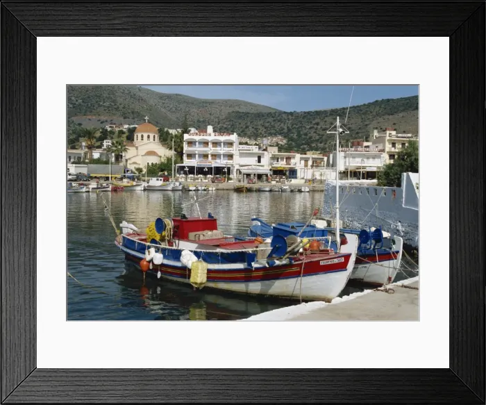 Framed Print : Elounda near Agios Nikolas Framed Print : Elounda near Agios Nikolas