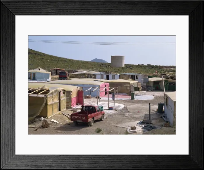 Framed Print : Ghetto on main road Framed Print : Ghetto on main road