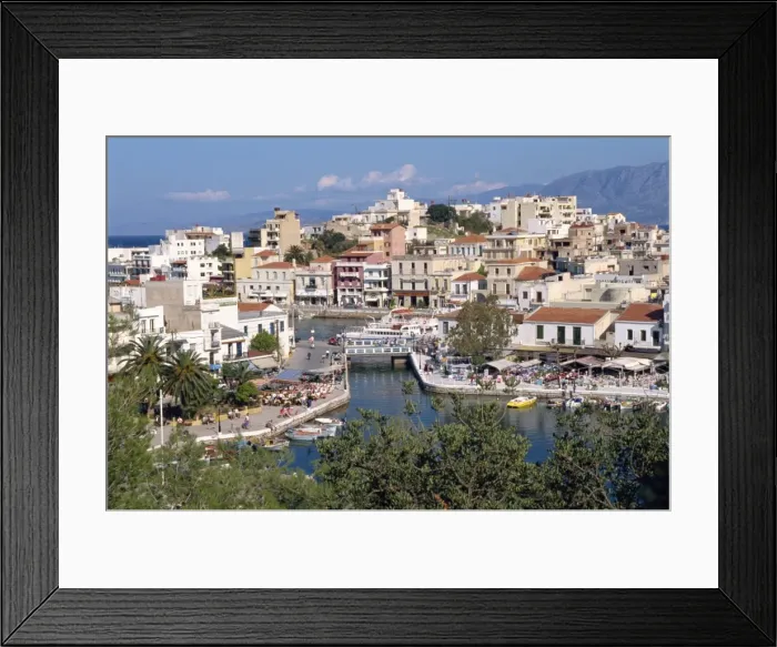 Framed Print : Bottomless Lake (Lake Voulismeni) Framed Print : Bottomless Lake (Lake Voulismeni)