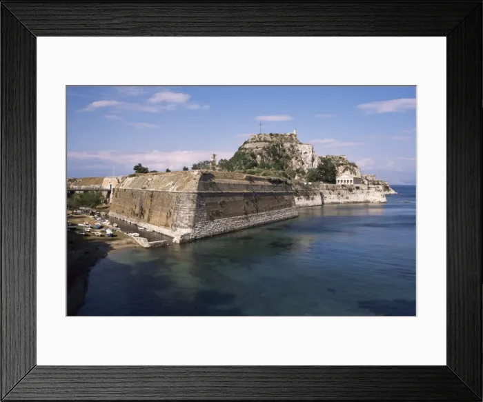 Framed Print : Old fort, Corfu Framed Print : Old fort, Corfu