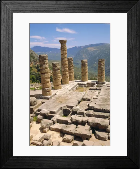 Framed Print : Temple of Apollo Framed Print : Temple of Apollo