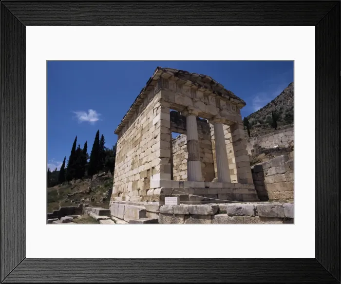 Framed Print : Treasury of the Athenians Framed Print : Treasury of the Athenians