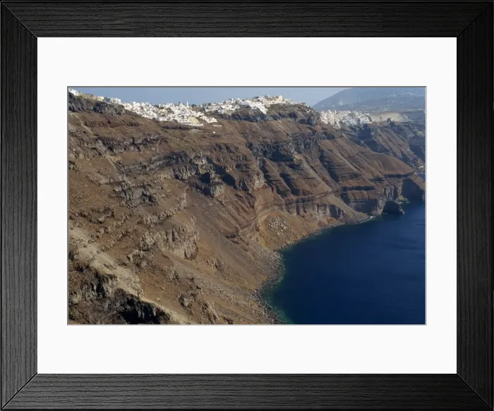 Framed Print : Fira Town, the capital of Santorini (Thira) Framed Print : Fira Town, the capital of Santorini (Thira)