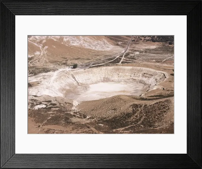Framed Print : Lakki volcanic crater Framed Print : Lakki volcanic crater