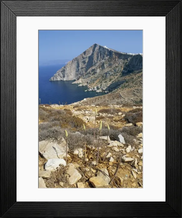 Framed Print : Chapel and Khora Framed Print : Chapel and Khora
