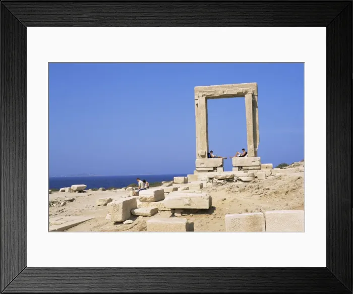 Framed Print : Remains of the Temple of Apollo Framed Print : Remains of the Temple of Apollo
