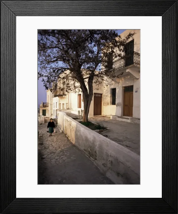 Framed Print : Skiros village Framed Print : Skiros village