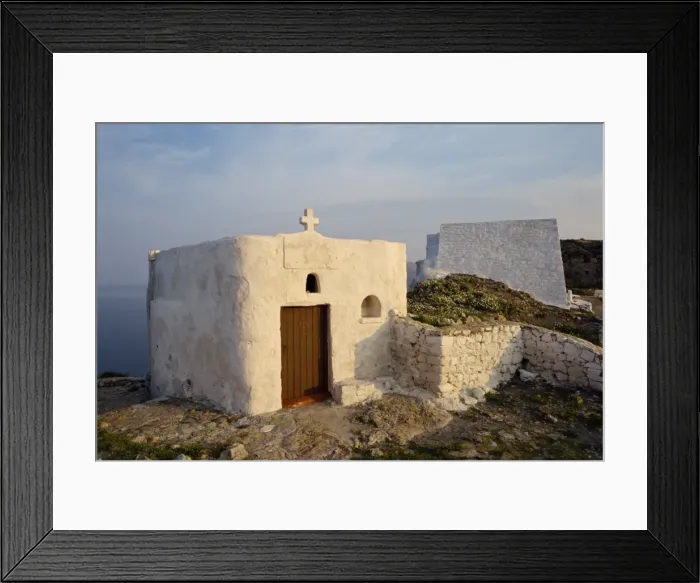 Framed Print : Small medieval monastery Framed Print : Small medieval monastery