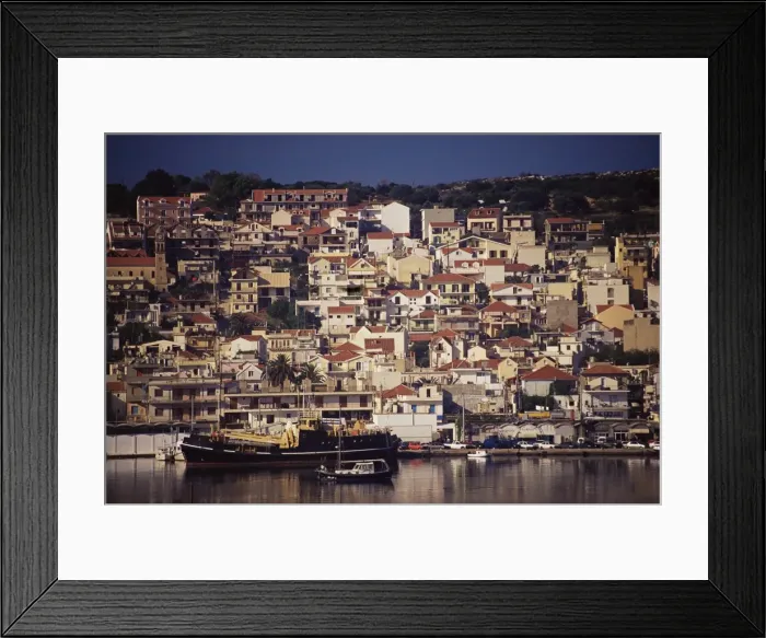 Framed Print : Argostoli, Cephalonia Framed Print : Argostoli, Cephalonia