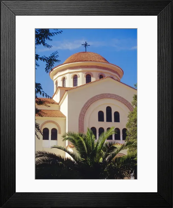 Framed Print : Ayios Monastery (St Framed Print : Ayios Monastery (St
