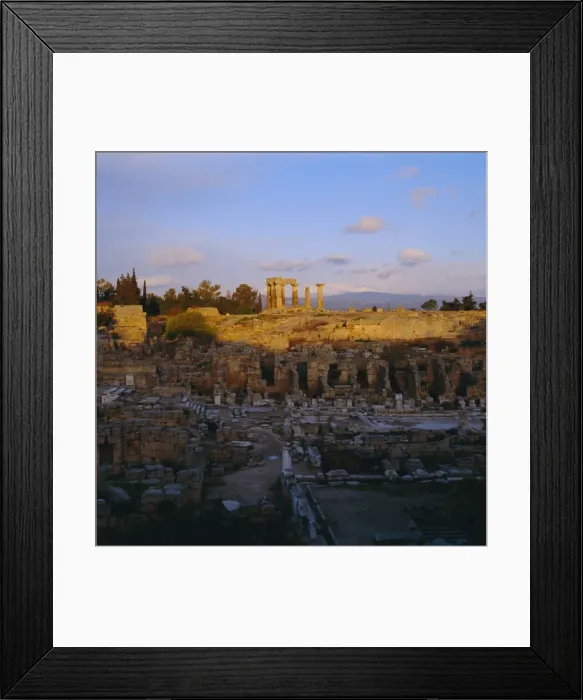 Framed Print : Temple of Apollo Framed Print : Temple of Apollo