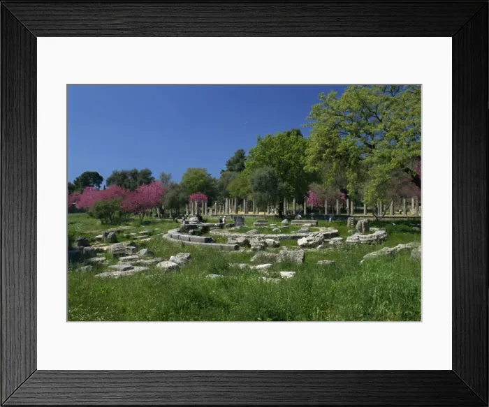 Framed Print : The archaeological site of Olympia Framed Print : The archaeological site of Olympia