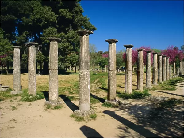 Olympia, birthplace of the Olympic games in 776 BC