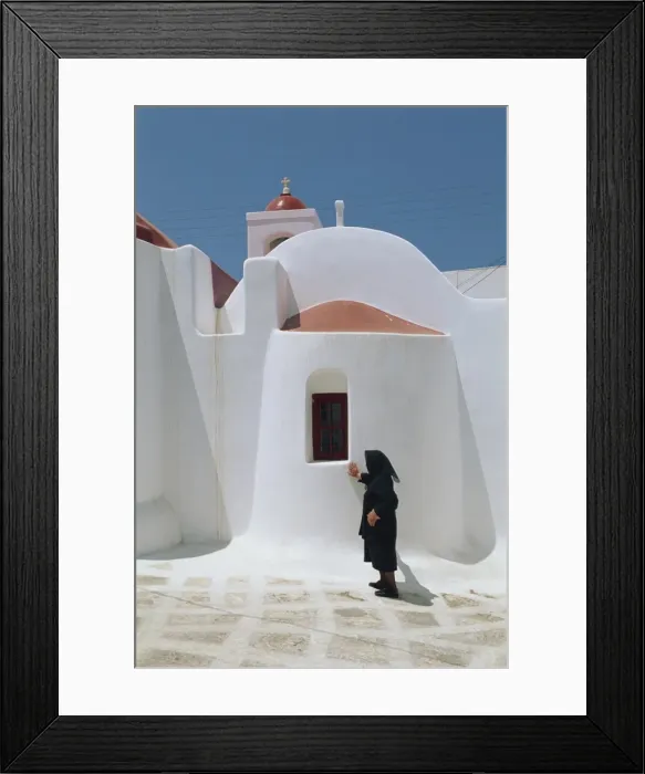 Framed Print : Old woman, Hora Framed Print : Old woman, Hora