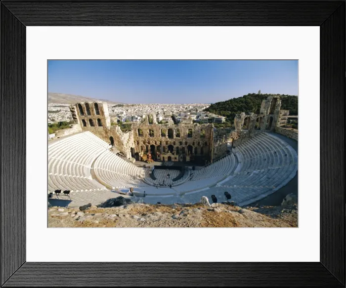 Framed Print : Theatre of Herodes Atticus Framed Print : Theatre of Herodes Atticus