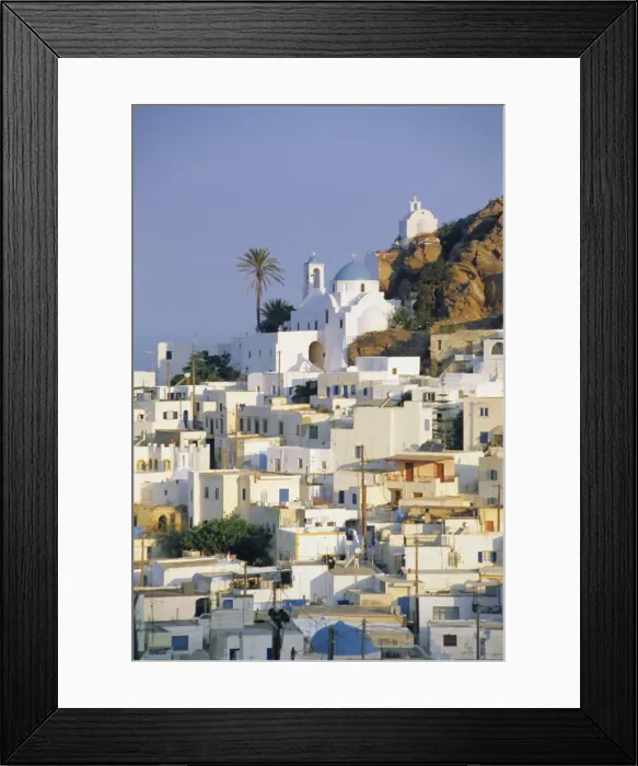 Framed Print : Hora (main town) Framed Print : Hora (main town)