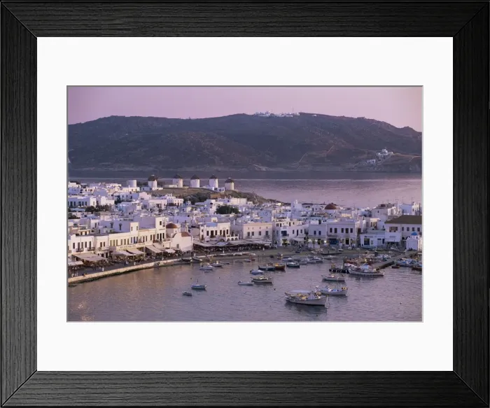 Framed Print : Elevated city view Framed Print : Elevated city view