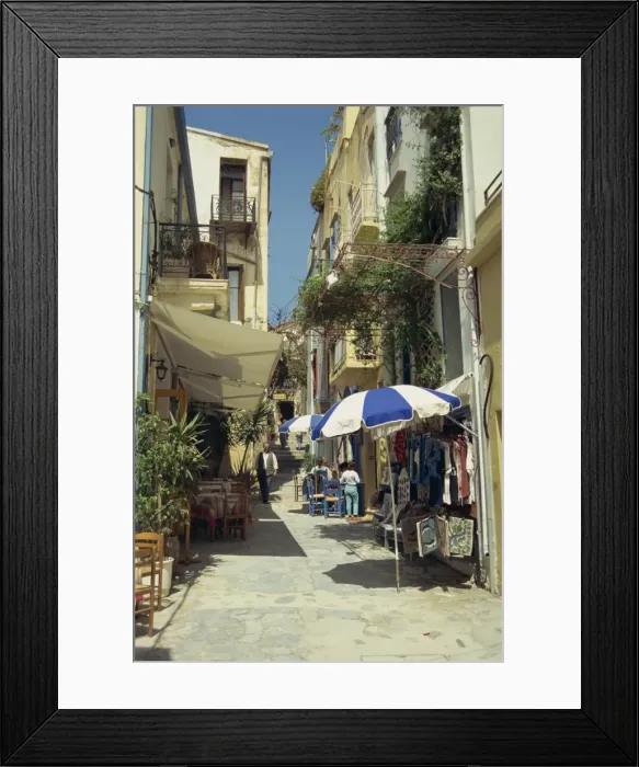 Framed Print : Narrow streets in the Old Town Framed Print : Narrow streets in the Old Town