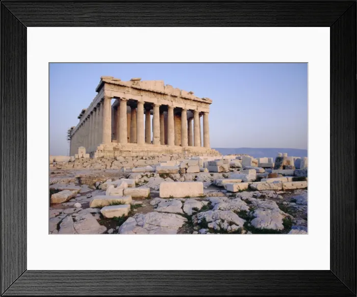 Framed Print : The Parthenon at sunset Framed Print : The Parthenon at sunset