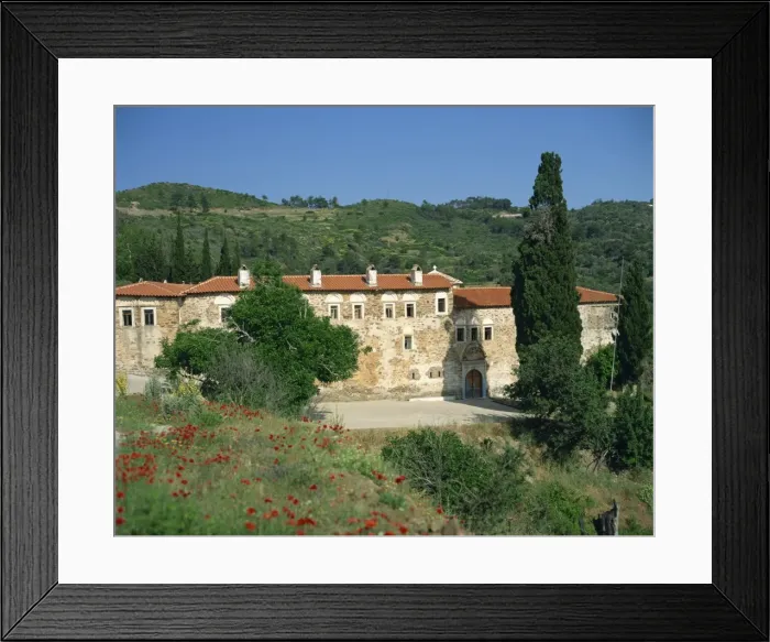 Framed Print : A monastery near Mili Framed Print : A monastery near Mili