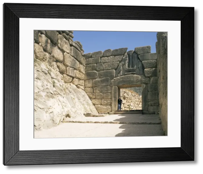 Framed Print : Lion Gate, Mycenae Framed Print : Lion Gate, Mycenae