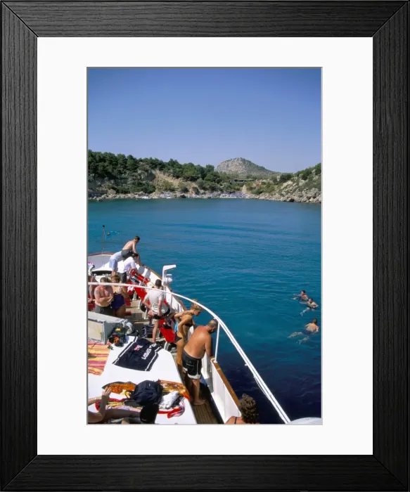 Framed Print : Boat trippers Framed Print : Boat trippers