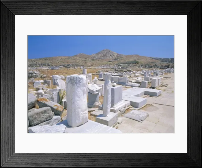 Framed Print : Delos, Cyclades Islands Framed Print : Delos, Cyclades Islands
