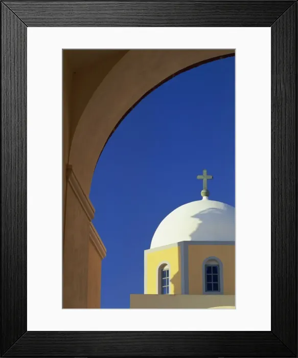 Framed Print : Church dome and arch Framed Print : Church dome and arch