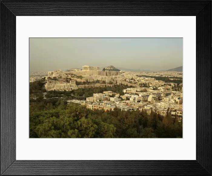 Framed Print : The Acropolis from the hill of Pnyx Framed Print : The Acropolis from the hill of Pnyx