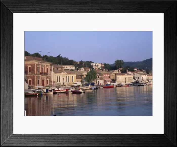Framed Print : Gaios harbour