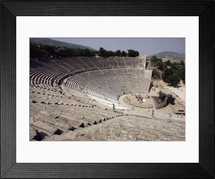 Framed Print : Restored theatre Framed Print : Restored theatre